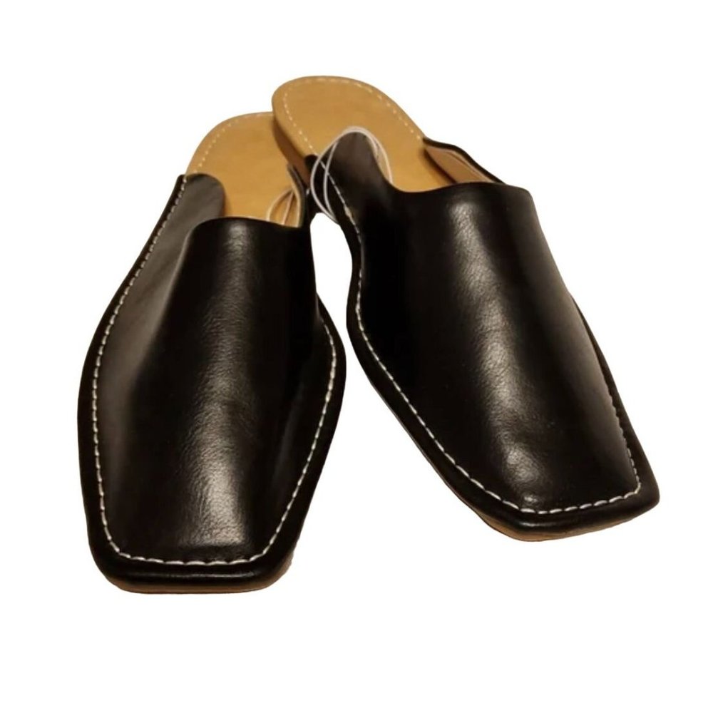 Universal Thread Women's Mules Brandy - Black -  New with Box